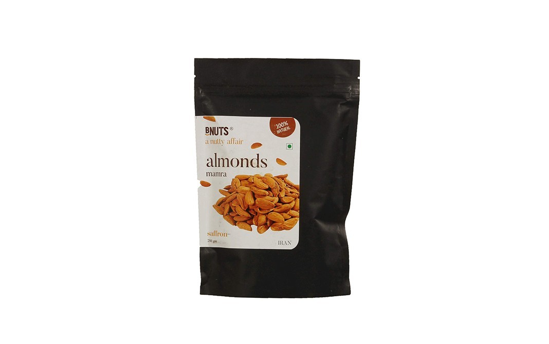 BNuts Almonds Mamra    Pack  250 grams
